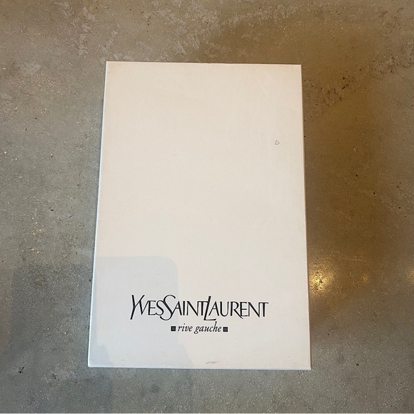 Yves Saint Laurent metallic slingback open toe platform heels. Size 36.5 - Picture 11 of 12